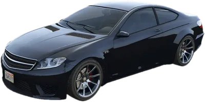 Transparent PNG of the GTA V vehicle schwarzer