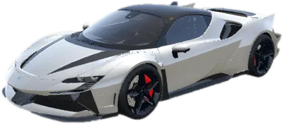 Transparent PNG of the GTA V vehicle sf90mansory