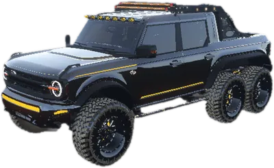 Transparent PNG of the GTA V vehicle shelby6x6bronco