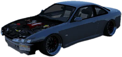 Transparent PNG of the GTA V vehicle silvia3
