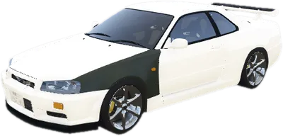 Transparent PNG of the GTA V vehicle skyline
