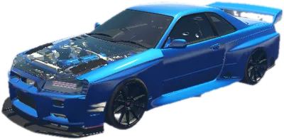 Transparent PNG of the GTA V vehicle skylinewb