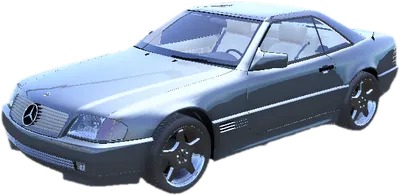 Transparent PNG of the GTA V vehicle sl500