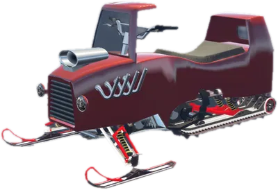 Transparent PNG of the GTA V vehicle snowmobile