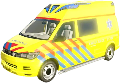 Transparent PNG of the GTA V vehicle sporetranserambulance