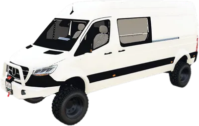 Transparent PNG of the GTA V vehicle sprinter4x4