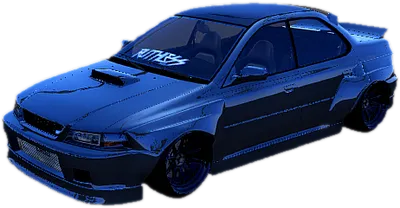 Transparent PNG of the GTA V vehicle sultan2c