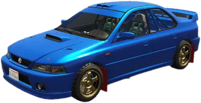Transparent PNG of the GTA V vehicle sultan2r