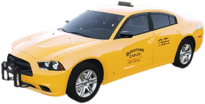 Transparent PNG of the GTA V vehicle taxi2