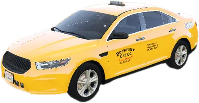 Transparent PNG of the GTA V vehicle taxi3