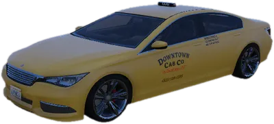 Transparent PNG of the GTA V vehicle taxoracle