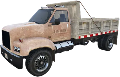 Transparent PNG of the GTA V vehicle tiptruck