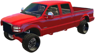 Transparent PNG of the GTA V vehicle tora60f250lifted