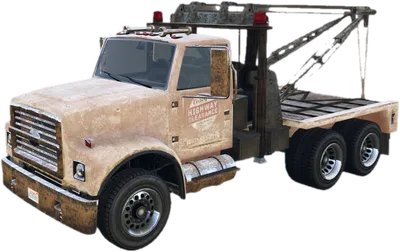 Transparent PNG of the GTA V vehicle towtruck