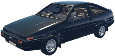 Transparent PNG of the GTA V vehicle toyae86thb