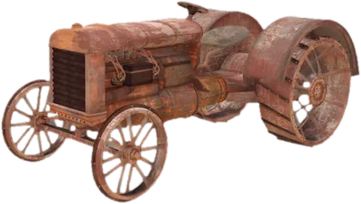 Transparent PNG of the GTA V vehicle tractor