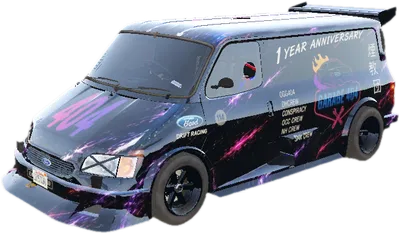 Transparent PNG of the GTA V vehicle transvan