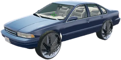Transparent PNG of the GTA V vehicle vanzimpala