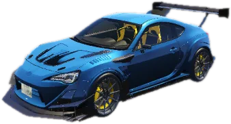 Transparent PNG of the GTA V vehicle variskbrz