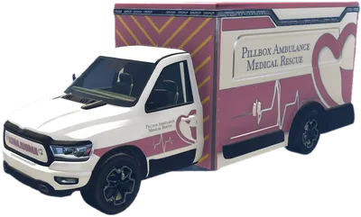 Transparent PNG of the GTA V vehicle vdambulance