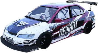 Transparent PNG of the GTA V vehicle vdc_evo8