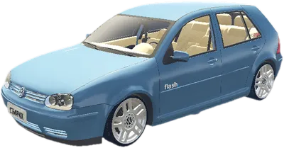 Transparent PNG of the GTA V vehicle vwgolf