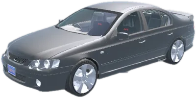 Transparent PNG of the GTA V vehicle xr6turbo