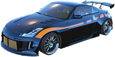 Transparent PNG of the GTA V vehicle zlay_melissa350z