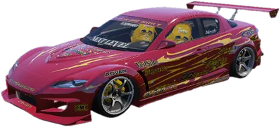 Transparent PNG of the GTA V vehicle zlay_rx8