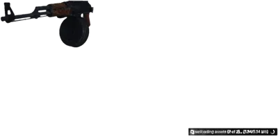 Transparent PNG of the GTA V weapon ak47drum