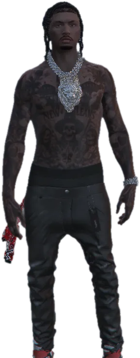 Transparent PNG of the GTA V weapon animem4