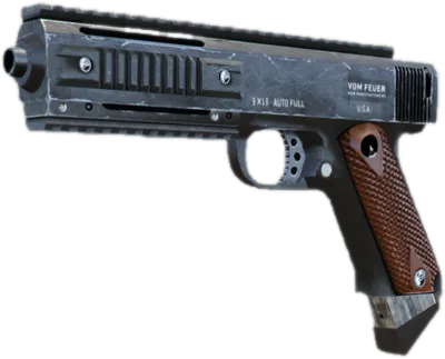 Transparent PNG of the GTA V weapon appistol