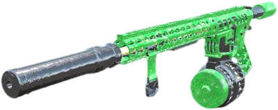 Transparent PNG of the GTA V weapon ar13green