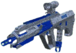 Transparent PNG of the GTA V weapon augvvsblue