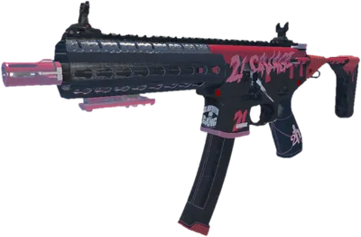 Transparent PNG of the GTA V weapon bas_p_red