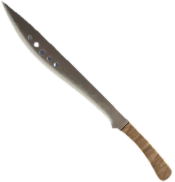 Transparent PNG of the GTA V weapon brownmachete