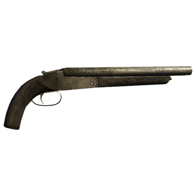 Transparent PNG of the GTA V weapon dbshotgun_4