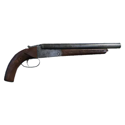 Transparent PNG of the GTA V weapon dbshotgun_7