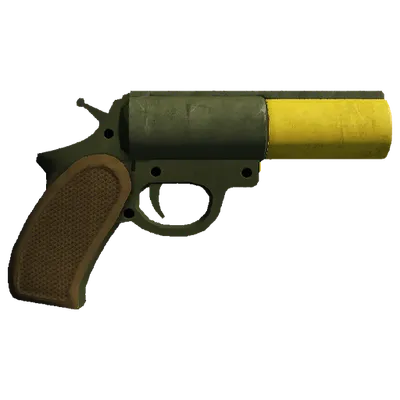 Transparent PNG of the GTA V weapon flaregun_1