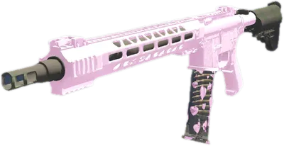 Transparent PNG of the GTA V weapon fwp2ar15