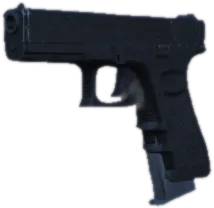 Transparent PNG of the GTA V weapon g17black