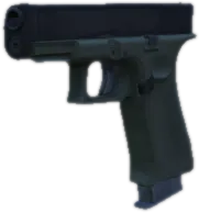 Transparent PNG of the GTA V weapon g17green