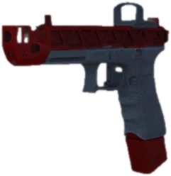 Transparent PNG of the GTA V weapon glock17custom
