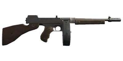 Transparent PNG of the GTA V weapon gusenberg_0