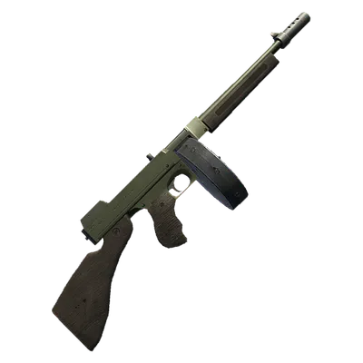 Transparent PNG of the GTA V weapon gusenberg_1_small