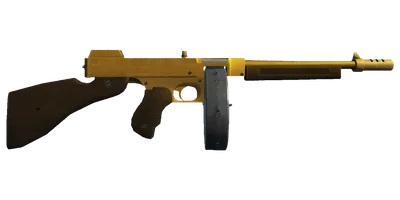 Transparent PNG of the GTA V weapon gusenberg_2