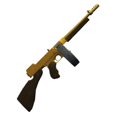 Transparent PNG of the GTA V weapon gusenberg_2_small