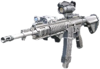 Transparent PNG of the GTA V weapon hk416