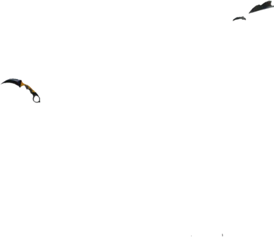 Transparent PNG of the GTA V weapon krambit