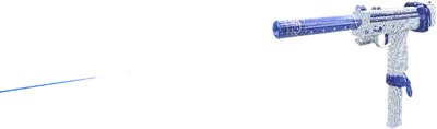 Transparent PNG of the GTA V weapon m10vvsgblue